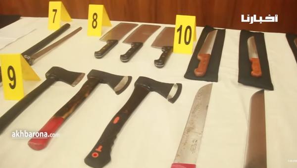 هذه هي المعدات التي حجزها "البسيج" بعد القبض على خــلية الجمعة