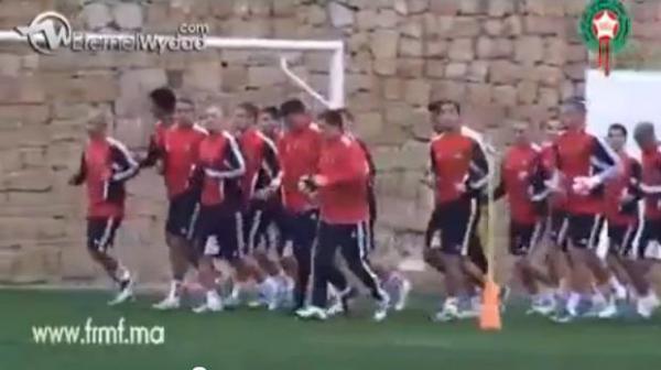 تداريب المنتخب الوطني 2012/01/11