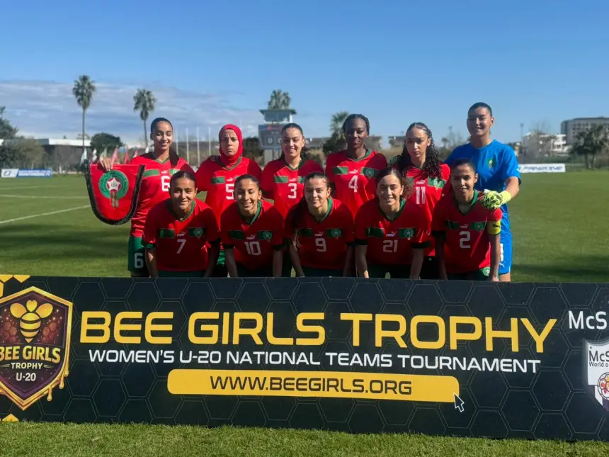 المنتخب المغربي النسوي لأقل من 20 سنة يفوز على تركيا