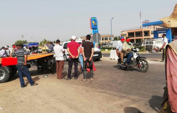 مأساة : حادثة سير تودي بحياة خمسيني و إصابة ابنته بعد اصطدام دراجته النارية بـ"ديباناج"