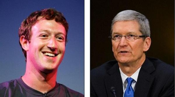 مؤسس فيس بوك ينتقد رئيس أبل ويصف تصريحاته بـ"السخيفة"