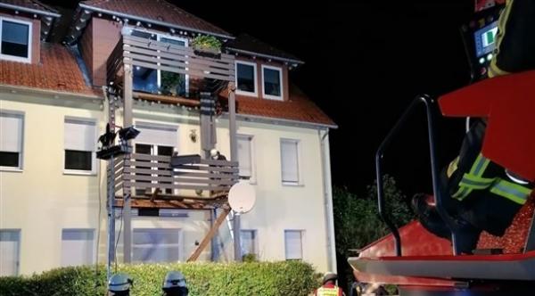 انهيار شرفة في ألمانيا يتسبب في إصابة تسعة أشخاص