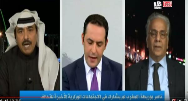 سعودي يتكلم باستعلاء عن المغرب ويهاجم قطر والجزيرة والضيف المغربي يرد عليه