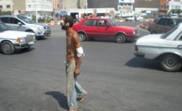 هاعلاش هضرنا... مختل عقليا يضرب بحجر عسكريا متقاعدا ويرديه قتيلا