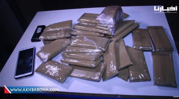 اعتقال شخص بحي مولاي رشيد وبحوزته أزيد من كيلوغرامين من مخدر الشيرا ليلة البوناني