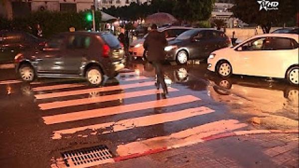 شاهد .. مقاييس التساقطات المطرية اليوم و النشرة الانذارية