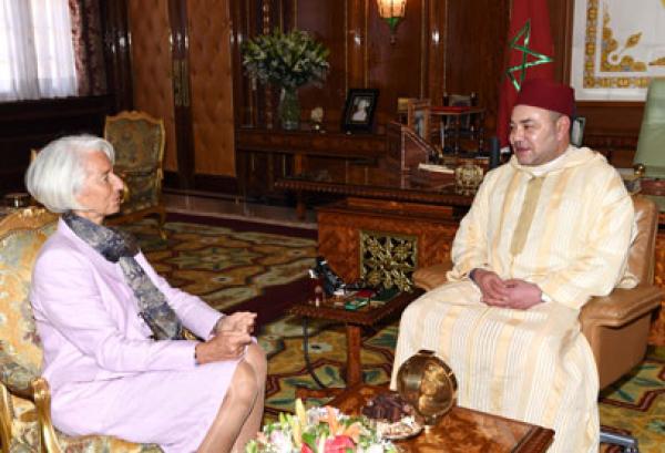 لاغارد أذهلتها معرفة ملك المغرب الدقيقة بملفات بلاده الاقتصادية