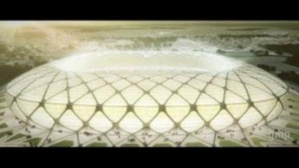 ملعب في منطقة الامازون البرازيلية وكثيرون يتساءلون عن جدواه