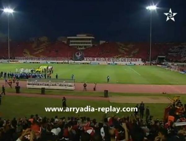 تيفو الوينرز في لقاء الوداد و الترجي