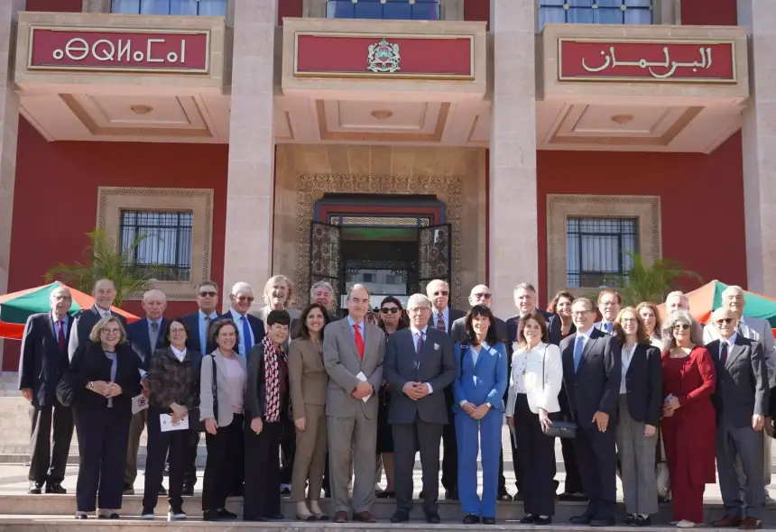 رئيس مجلس النواب يستقبل وفدا عن اللجنة اليهودية الأمريكية