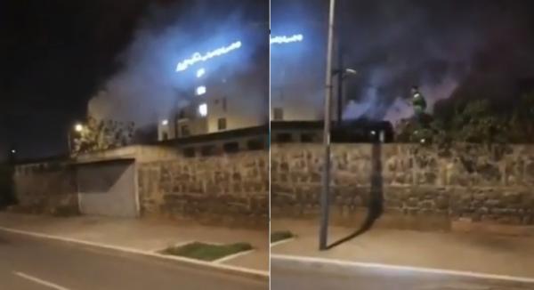 حريق بقطار قادم من مراكش اتجاه طنجة