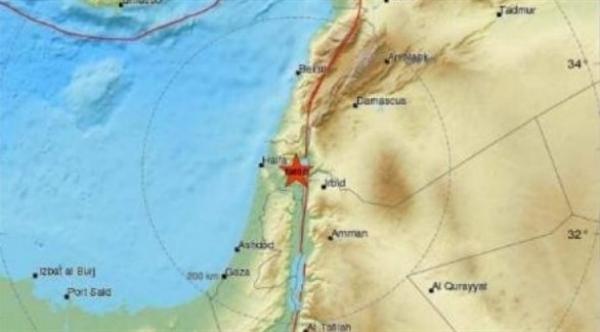 سلسلة هزات أرضية تضرب شمال فلسطين