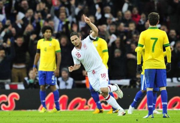 انكلترا تفوز على البرازيل بعد 23 عاماً