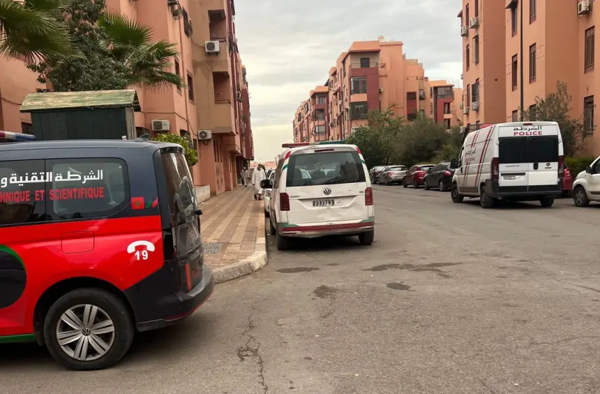 جريمة مروعة تهز مراكش .. خمسيني يضع حدًّا لحياة زوجته وابنه قبل أن يلقي بنفسه من الطابق الثاني