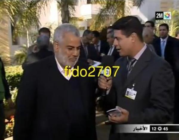 زلة لسان صحفي  دوزيم