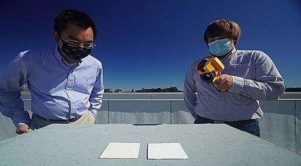 تطوير طلاء أبيض يعكس 95% من ضوء الشمس