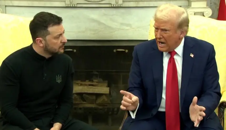 روسيا تسخر من زيلينسكي بعد توبيخه من طرف ترامب: "نستغرب من عدم تعرضه للضرب بالبيت الأبيض"