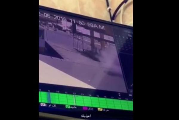 بالفيديو: لحظة نجاة سائق سيارة من الموت