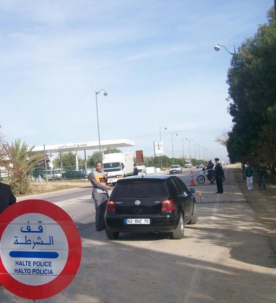 فاس : هجوم على حاجز أمني و سرقة جهاز " تالكي والكي"