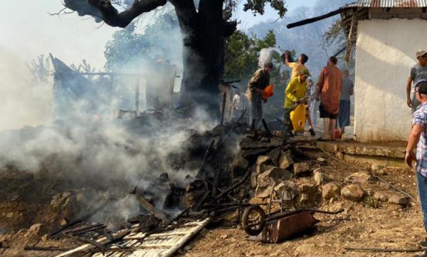 ألسنة النيران تواصل التهام الأخضر واليابس قرب "مولاي عبد السلام" وأنباء عن خسائر في الأرواح