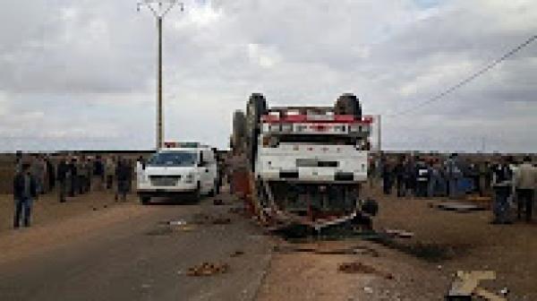 تفاصيل فاجعة حادثة السير المأساوية نواحي إقليم برشيد