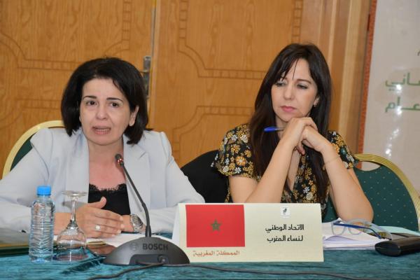 بالفيديو:المغربية "فاطنة دعنون" أمينة عامة لـ"الاتحاد النسائي  العربي العام"