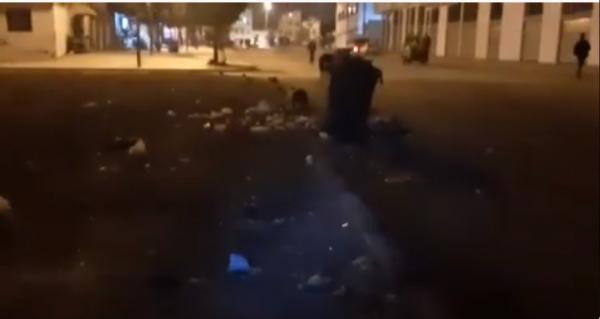 عظام ورؤس حيوانات مشكوك فيها مرمية في الهراويين بالدار البيضاء