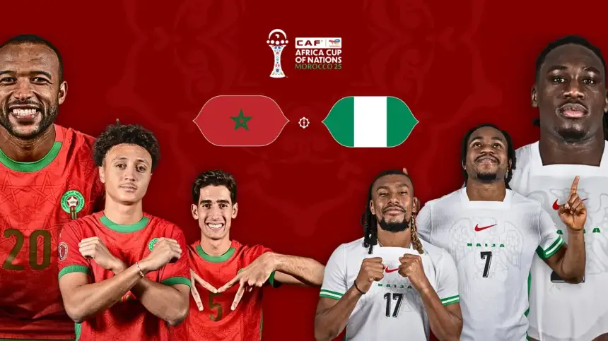 القنوات الناقلة لمباراة المغرب ضد نيجيريا في نصف نهائي كأس إفريقيا