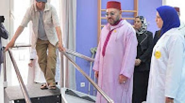 الملك يدشن مركزا للتقويم بعين الشق في البيضاء