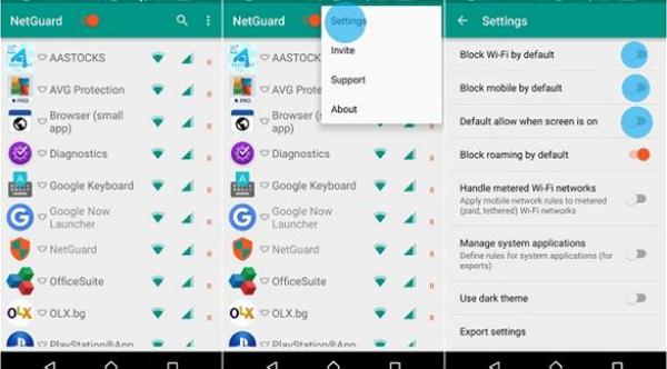 تطبيق "نتغارد".. جدار حماية لأجهزة أندرويد