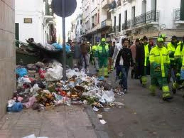 تطوان غارقة في الازبال‏