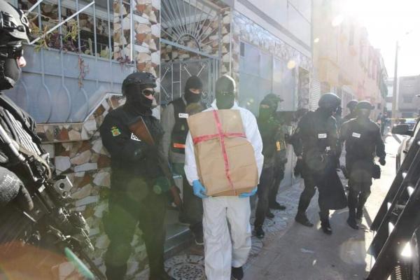 مشاهد من عملية تفكيك خلية إرهابية موالية لداعش بوجدة