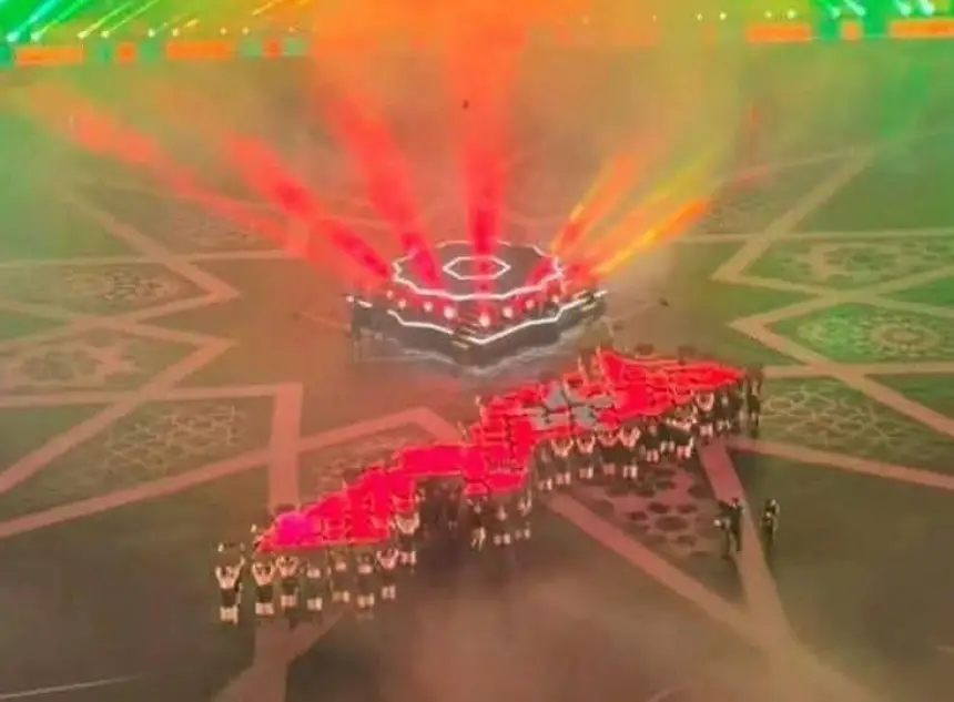 أين اختفت خريطة المغرب في البث المباشر لحفل افتتاح "الكان"؟..متابعون مغاربة يطالبون بتوضيحات