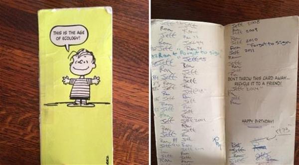  صديقان يتبادلان بطاقة عيد ميلاد منذ 42 عاماً (ميرور) 