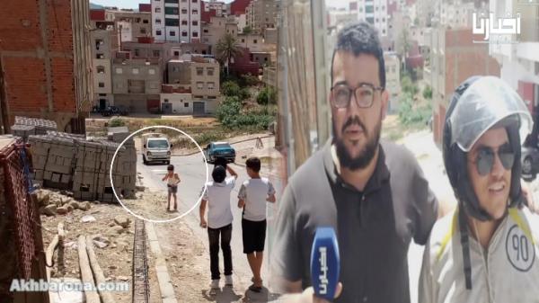 منحدر الموت بوسط حي بمدينة تطوان يدق ناقوس الخطر وهذا ما قالته الساكنة عن أخطاره