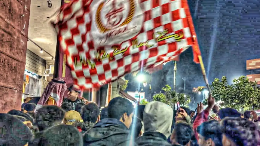 النشاط هاهو شاط.. مراكش تخرج كعادتها للاحتفال بانتصار الأسود