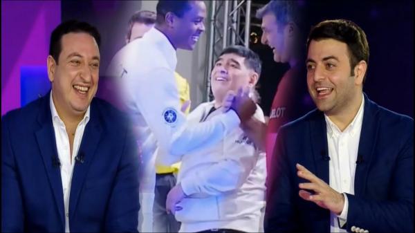 شاهد تعليق جواد بدة على اللقطة الطريفة التي تجاهل فيها كلويفرت النجم مارادونا