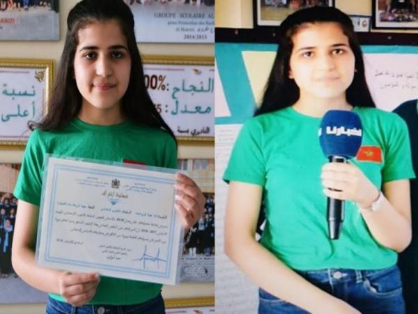 "هبة" صاحبة معدل 20/20 تكشف للجميع الطريقة التي بوأتها المرتبة الأولى في المغرب