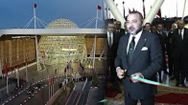 الملك محمد السادس يدشن المحطة الجديدة الرائعة لمطار مراكش المنارة