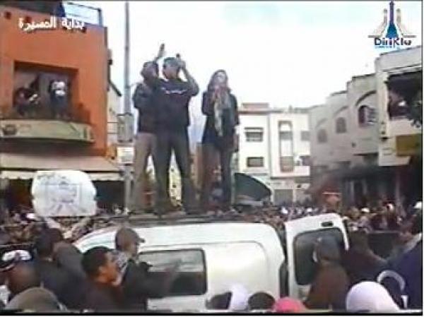 رحيل الهمة في بداية مسيرة حي الألفة