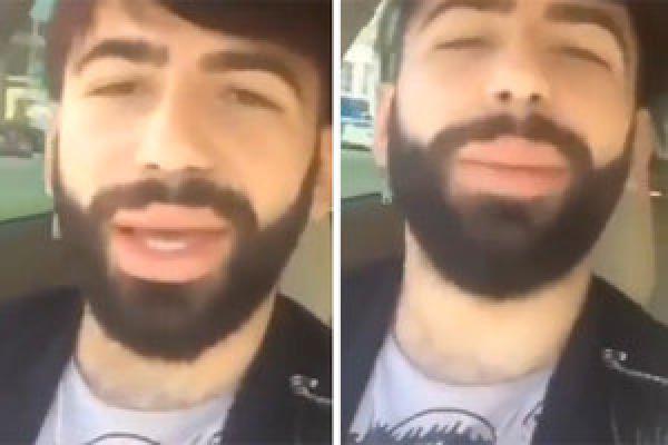 بالفيديو: حاول تصوير نفسه وهو يقود السيارة، والنتيجة؟