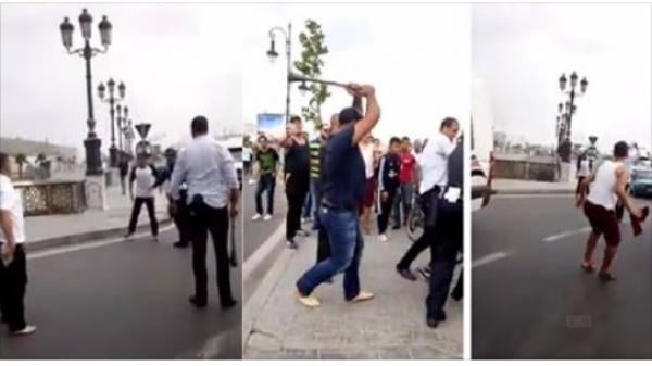 القبض على لص خطير يحمل سيفا ... و هكذا قاوم الشرطة