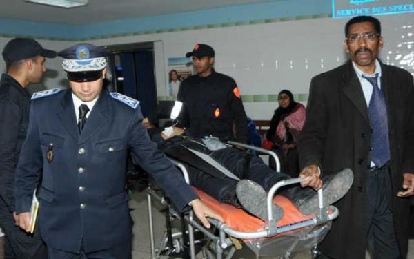 اعتقالات وإصابة مسؤول أمني بشكل بليغ خلال احتجاج رجال الشرطة المطرودين بالرباط