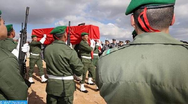 القوات المسلحة الملكية تتسلم جثمان العسكري المغربي الذي فقد في افريقيا الوسطى