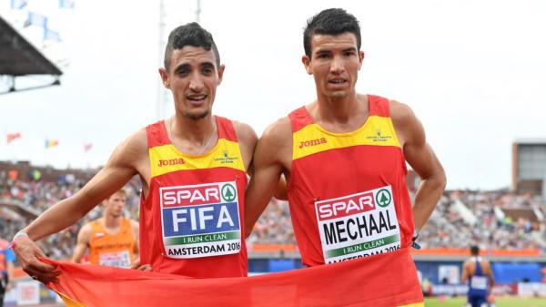 مهاجران مغربيان يمنحان ميداليتين تاريخيتين لإسبانيا في سباق 5000 متر