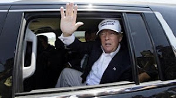 السيارة التي سوف يستعملها الرئيس دونالد ترامب في تنقلاته وحمايته
