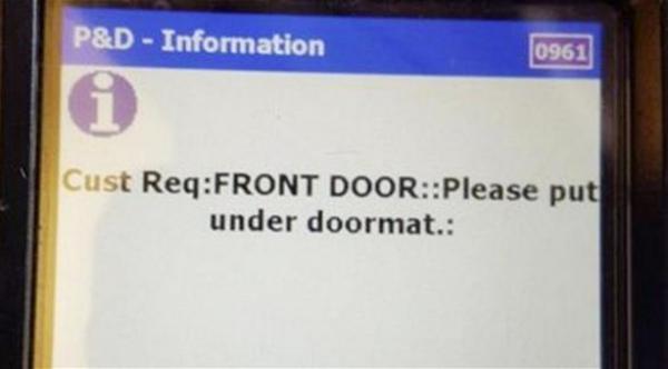 بالصورة: هذا ما يحدث عندما يتقيد عامل التوصيل بالتعليمات حرفياً