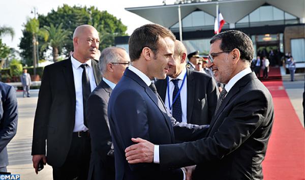 الرئيس الفرنسي يغادر المغرب بعد تدشين خط القطار فائق السرعة طنجة-الدار البيضاء