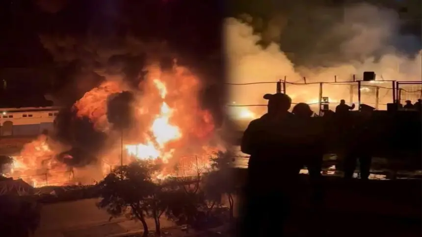 حريق مفاجئ بسوق الجملة في تطوان يستنفر السلطات ويثير هلع التجار (صور+ فيديو)