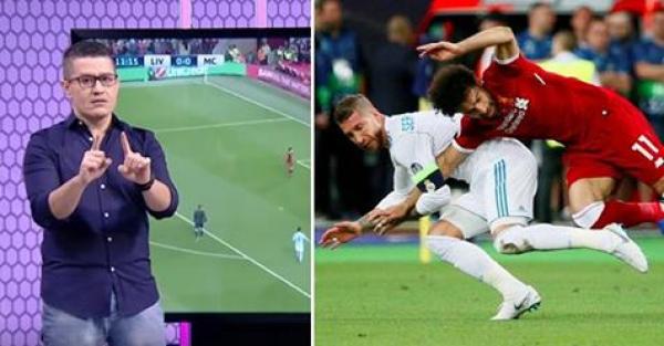 إعلامي مصري حذر صلاح من راموس قبل المباراة: "حيضربك حيضربك.."